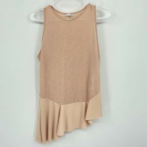 Zara Asymmetrical Tank Top Women's Size M